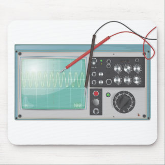 oscilloscope mouse mat