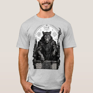 Ose Gothic Occult Leopard T-Shirt