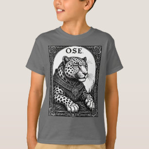 Ose The Goetic Leopard Ascends T-Shirt