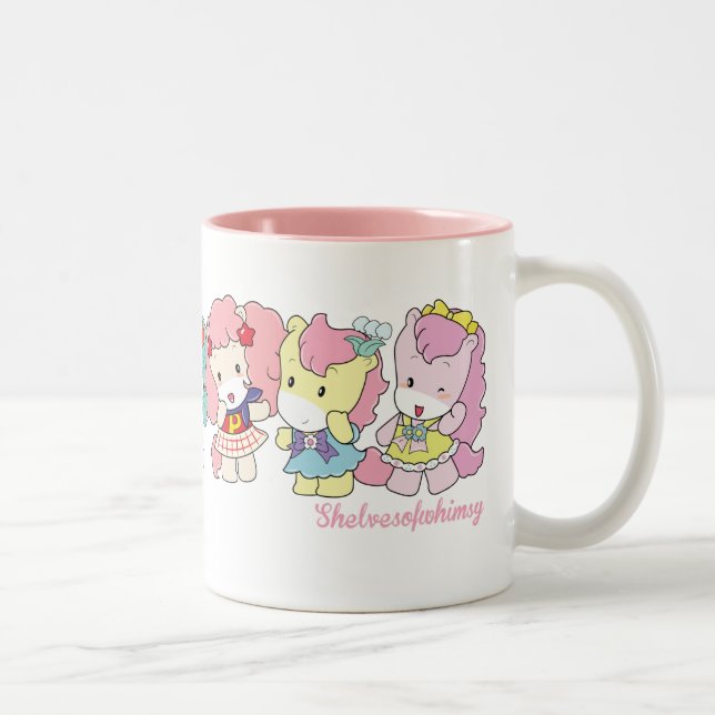 Osharena Pony Kawaii Mug (Right)