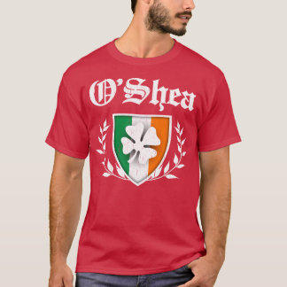 OShea Family Shamrock Crest vintage distressed T-Shirt