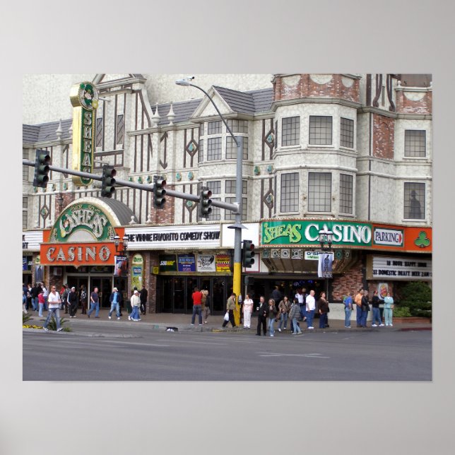 O'Sheas Casino Las Vegas Poster Print (Front)