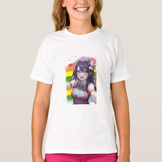 oshi no ko t shirt girls (Front)