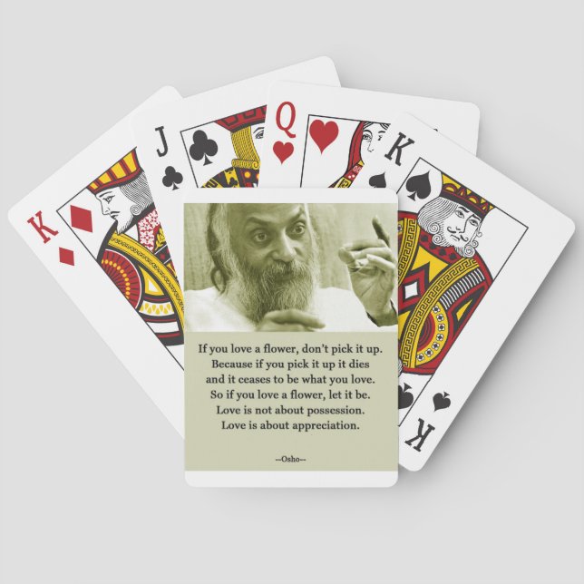 Osho Playing Cards (Back)