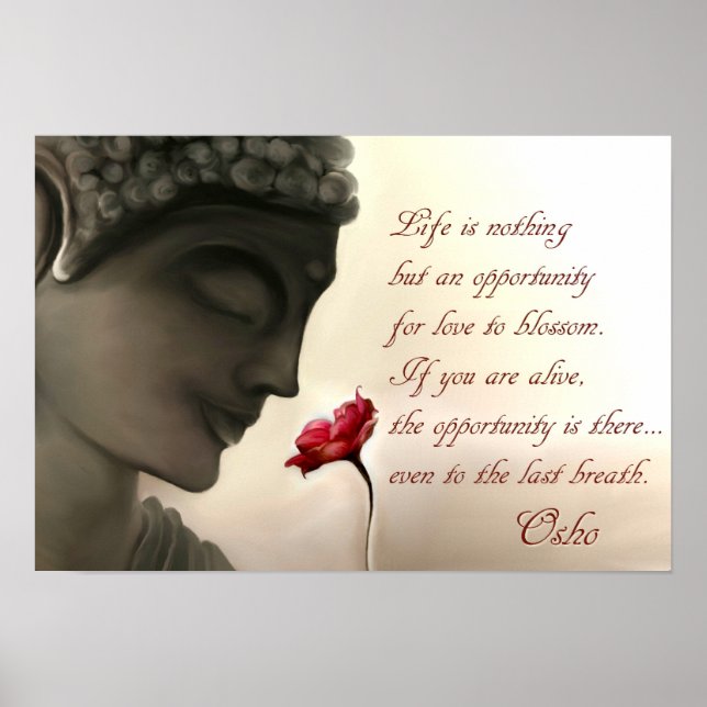 Osho Quote Poster (Front)