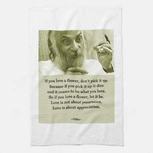Osho Tea Towel