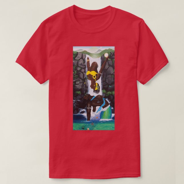 Oshun and Yemaya T-Shirt (Design Front)