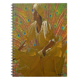 OSHUN DANZA OF THE PEACOCK NOTEBOOK