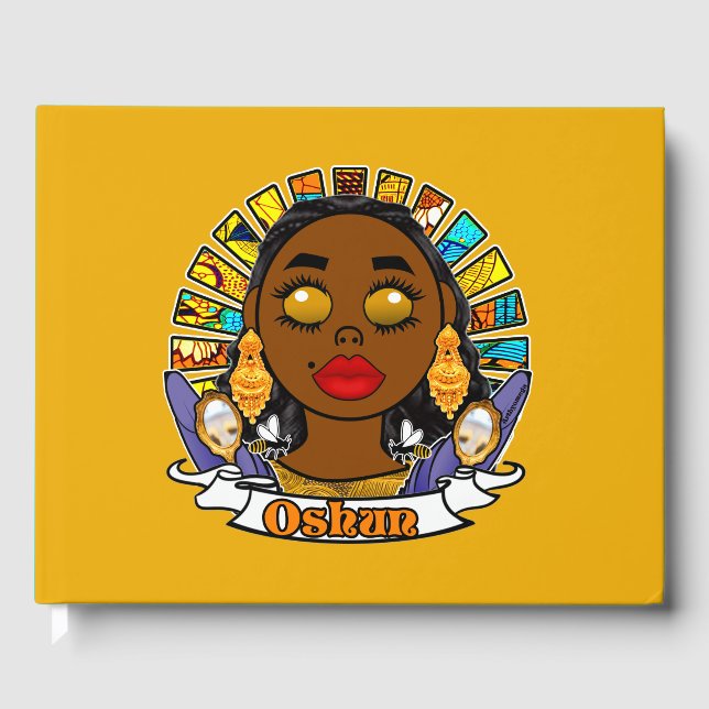 Oshun Goddess  Guest Book (Front)