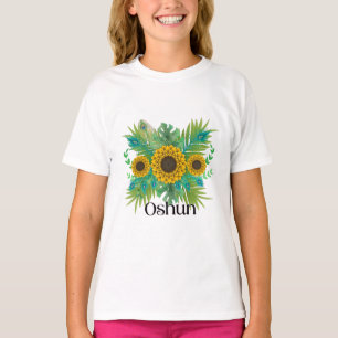 Oshun Goddess Sunflowers T-Shirt