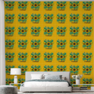 Oshun Goddess Sunflowers Wallpaper