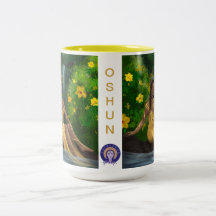 Oshun Orisha/Goddess Tea Mug (Full Body)
