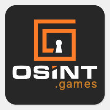 OSINT Games 3"x3" Stickers