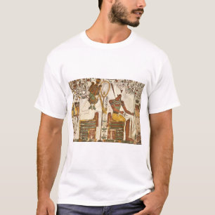 Osiris and Atum Seated with_Art of Antiquity T-Shirt