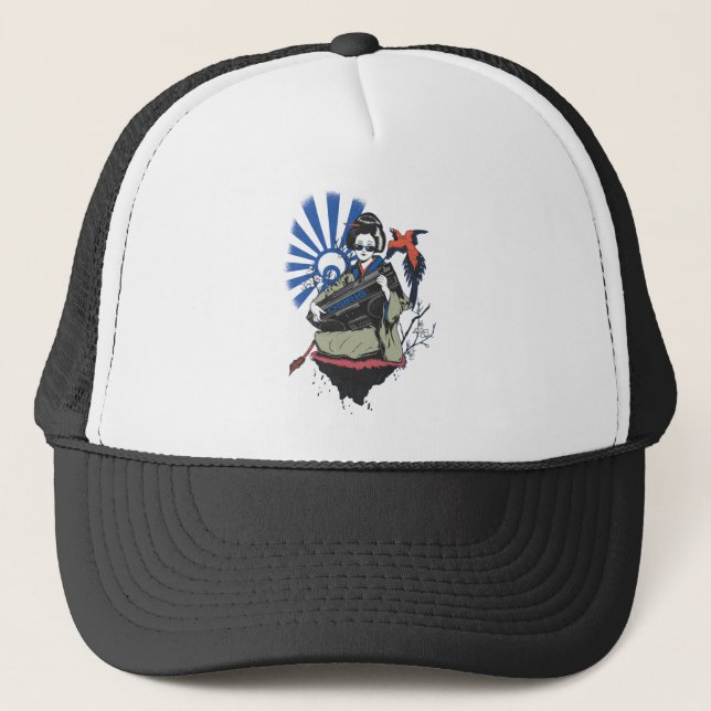 Osiris Geisha Trucker Hat (Front)