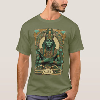 Osiris, Pharaoh-God and Divine Master of the Dead T-Shirt