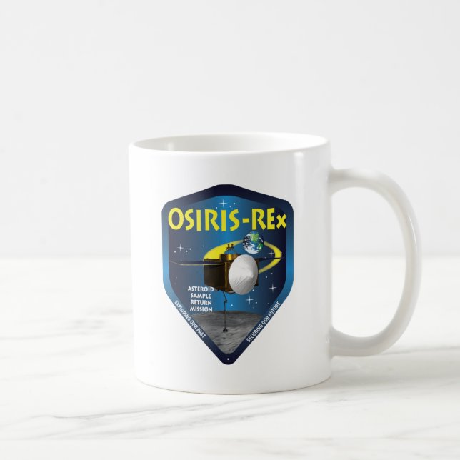 OSIRIS REx Mission Logo Coffee Mug (Right)