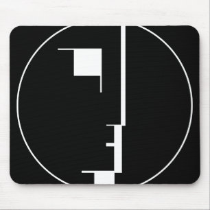 Oskar Schlemmer Bauhaus Logo Mouse Mat