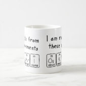 Oskari periodic table name mug (Center)
