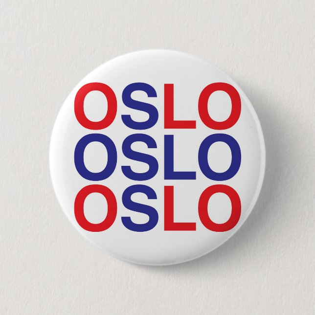 OSLO 6 CM ROUND BADGE (Front)