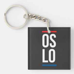 Oslo City Design Key Ring