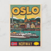 Oslo ferries Norway comic souvenirs and gifts
