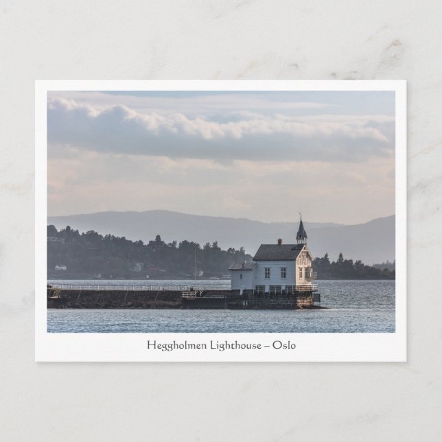Oslo Lighthouse Postcard (Front)