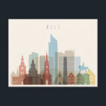 Oslo, Norway | City Skyline Postcard<br><div class="desc">Transparent style Oslo skyline detailed silhouette. | © and ® Bigstock® - All Rights Reserved.</div>