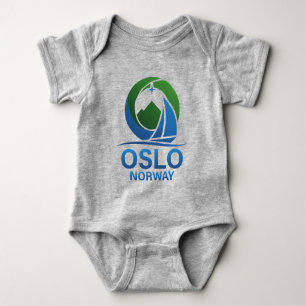 Oslo Norway Europe Baby Bodysuit