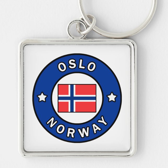 Oslo Norway Key Ring (Front)