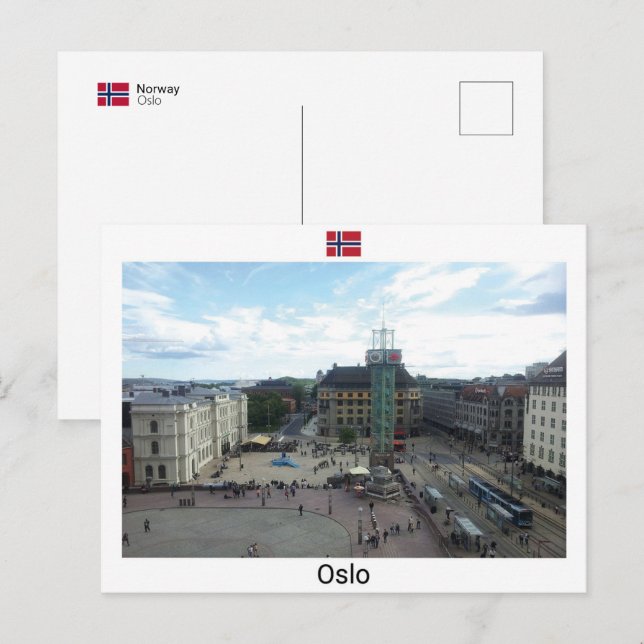 Oslo - Norway Postcard (Front/Back)