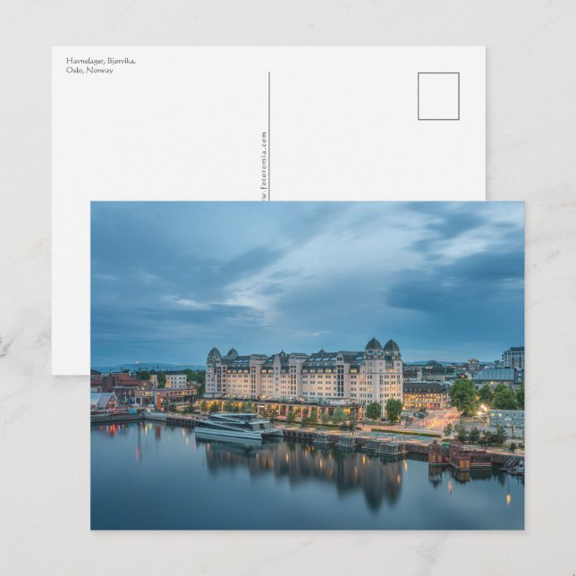 Oslo Norway Postcard (Front/Back)