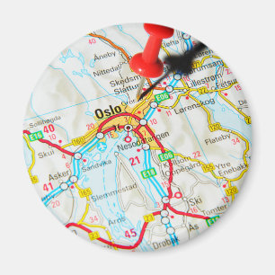 Oslo, Norway, Scandinavia Magnet