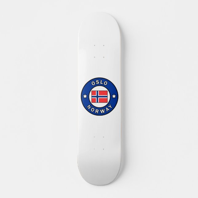 Oslo Norway Skateboard (Front)