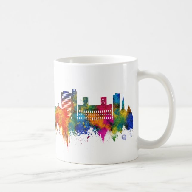 Oslo Norway Skyline Coffee Mug (Right)
