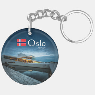 Oslo Norway Souvenir Key Ring