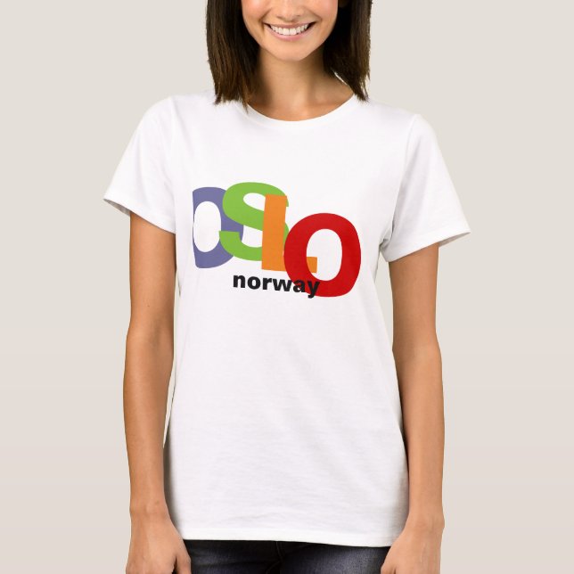 OSLO NORWAY T-Shirt (Front)