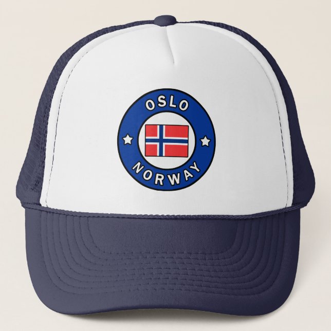 Oslo Norway Trucker Hat (Front)