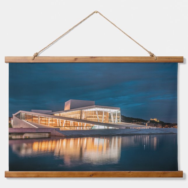Oslo Opera House Hanging Tapestry (Front)