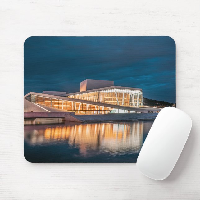Oslo Opera House Mouse Mat (With Mouse)