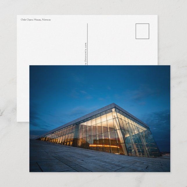 Oslo Opera House Postcard (Front/Back)