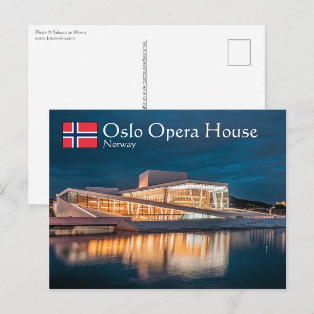 Oslo Opera House Postcard (Front/Back)
