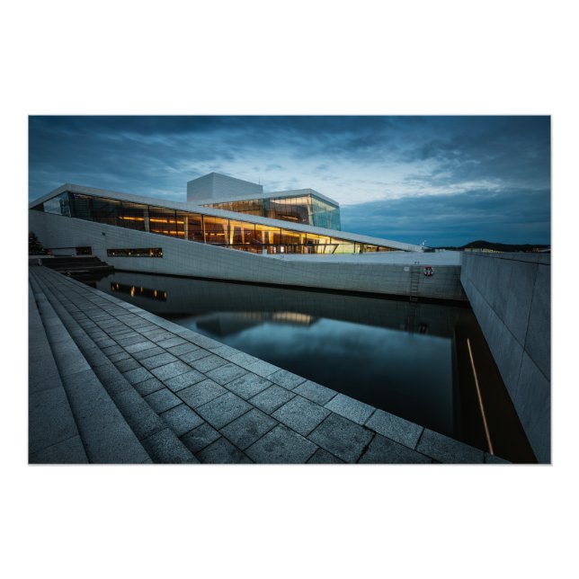 Oslo Opera House Poster (Front)