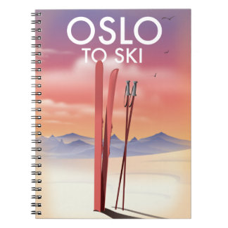 Oslo To Ski Notebook