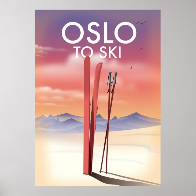 Oslo To Ski Poster (Front)