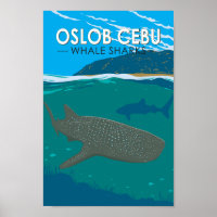 Oslob Cebu Philippines Whale Shark Travel Vintage