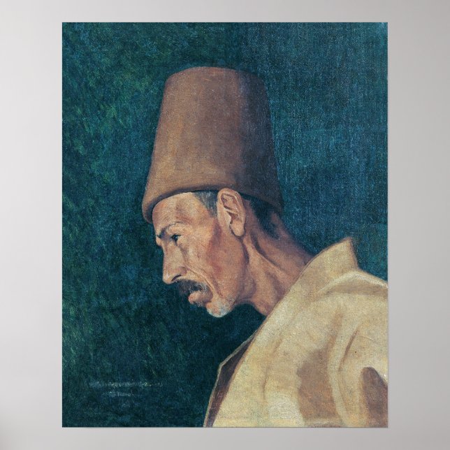 Osman Hamdi Bey Kökenoğlu Rıza Efendi Poster (Front)