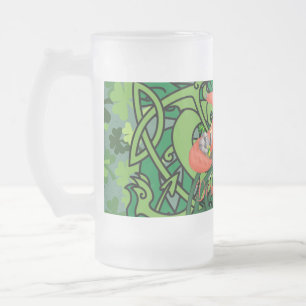 Osmélian de Mont-Sylvain - The Dragonslayer Frosted Glass Beer Mug