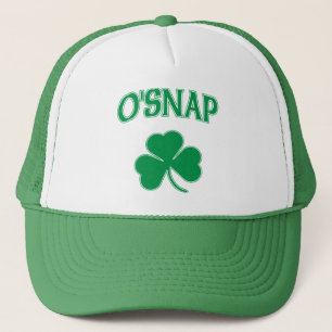 O'Snap Shamrock Trucker Hat