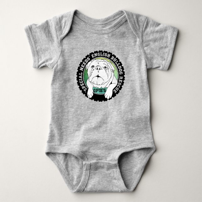 OSNEB Rescue Baby One Piece Bodysuit (Front)